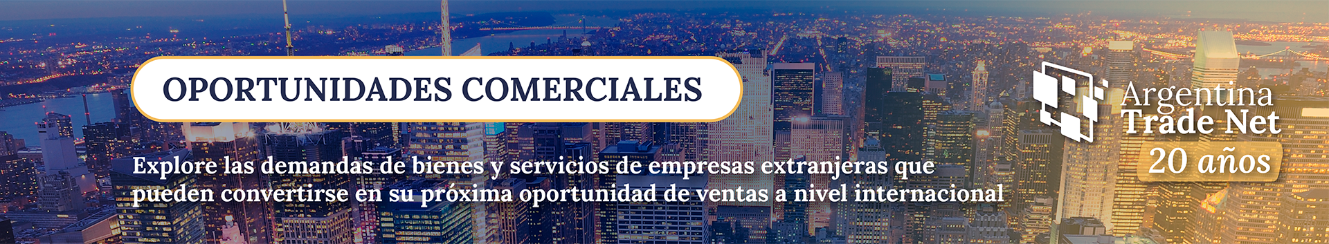 Argentina Trade Net - Oportunidades comerciales