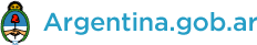 Dirige al sitio web oficial argentina.gob.ar. Abre en una nueva pestaña.