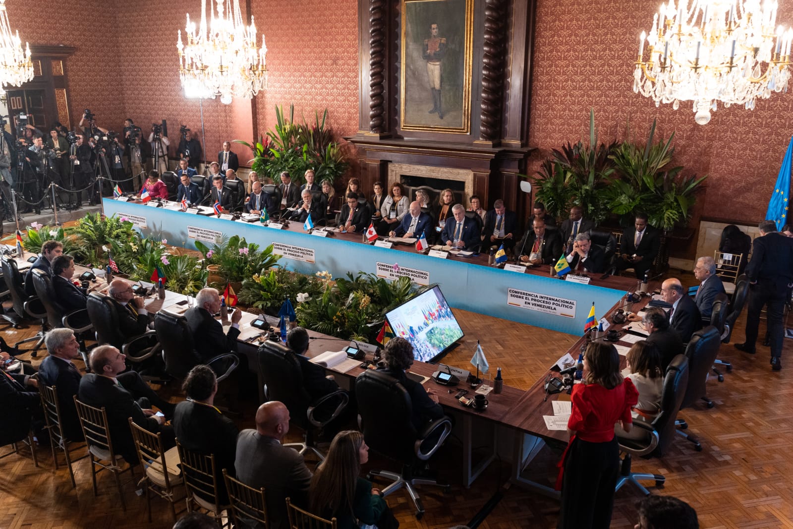 Reunión Internacional para una salida política en Venezuela