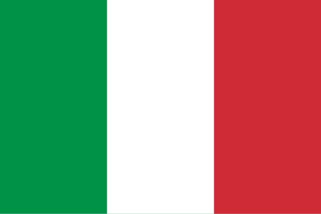 Bandera Italia