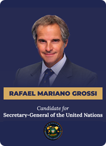 Candidature of Rafael Mariano Grossi for the position of UN Secretary-General 