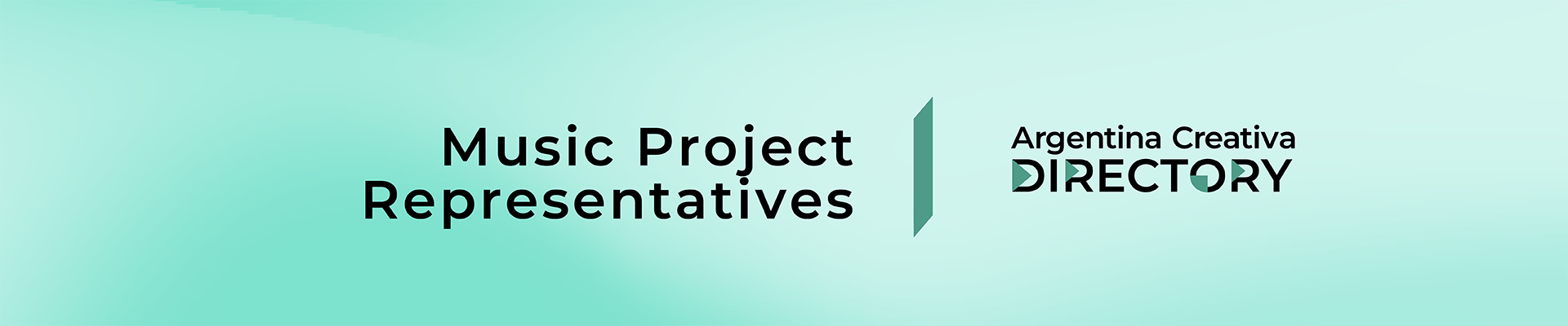Directorio Argentina Creativa | Representantes de Proyectos Musicales