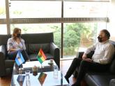 Reunión con Embajador de Bolivia en Argentina