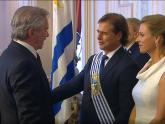 Solá con Lacalle Pou