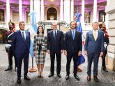 Cafiero_Bilateral con el Presidente de Dominicana