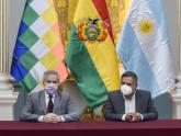 Felipe Solá junto a Rogelio Mayta