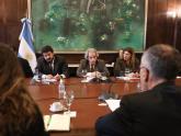 Tettamanti y el Director Regional de Oficina de las Naciones Unidas contra la Droga y el Delito