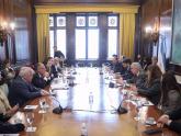 Tettamanti y el Director Regional de Oficina de las Naciones Unidas contra la Droga y el Delito