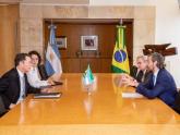 Cafiero recibió a Almeida Salgado