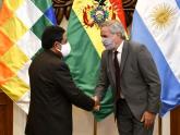 Canciller Felipe Solá en Bolivia
