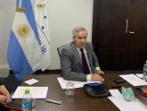 Canciller Solá con pares del Mercosur