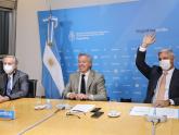 Jorge Neme_Canciller Felipe Solá_Fernando Asencio_Agencia I-COMEX La Pampa