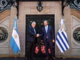 Cancilleres Santiago Cafiero y Francisco Bustillo