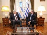 Santiago Cafiero recibió a su par uruguayo, Francisco Bustillo