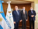 Felipe Solá_Reunión con Jorge Taiana y Eduardo Valdés