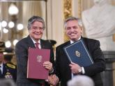 Presidentes Fernández y Lasso