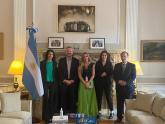 La delegación nacional visitó el consulado argentino en Nueva York