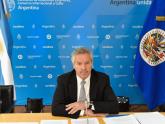 Canciller Solá en la OEA