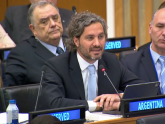 Canciller Santiago Cafiero en la ONU