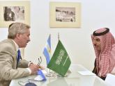Felipe Solá_Bilateral con par de Arabia Saudita, Faisal Bin Farhan Al Saud 