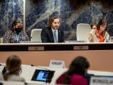 Canciller Santiago Cafiero en Conferencia de Desarme en sede Naciones Unidas, Ginebra