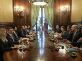 Argentina - Armenia: Meeting of Foreign Ministers at Palacio San Martín