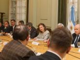 Reunión con empresarios para la Firma del Convenio entre la Cancillería y el CARI