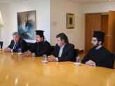 Reunión de la Canciller Mondino con Su Eminencia Iosif de Buenos Aires 