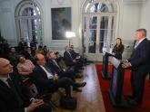 Foreign Minister Mondino and the Secretary-General Cormann presided over a working lunch at Palacio San Martín
