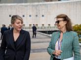 Mondino se reunió con la Ministro de Asuntos Exteriores de Canadá, Melanie Joly