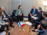 Mondino se reunió con su par de la República Italiana, Antonio Tajani