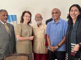 Visita de la Canciller Mondino a la India