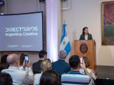 La Canciller Mondino en la presentación oficial de los “Directorios Argentina Creativa”