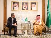 El canciller Cafiero en Arabia Saudita