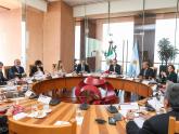 Cafiero y Ebrard en México