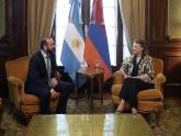 Argentina - Armenia: Meeting of Foreign Ministers at Palacio San Martín