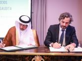 Ministros Cafiero y Khalid Al-Falih