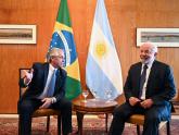 Reunión de los presidentes Alberto Fernández y Lula da Silva
