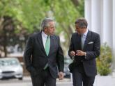 Presidente Alberto Fernández y Rafael Grossi (OIEA)