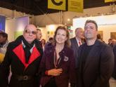 Visita guiada del cuerpo diplomático por la feria ArteBA