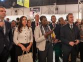 Visita guiada del cuerpo diplomático por la feria ArteBA