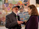 Visita guiada del cuerpo diplomático por la feria ArteBA