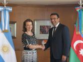 Meeting with the Ambassador of Azerbaijan to promote broad bilateral agenda.