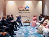 El jefe de Estado mantuvo reuniones bilaterales con sus pares de Bangladesh, República de Corea y Emiratos Árabes Unidos