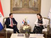 Bilateral Diana Mondino_Rubén Ramírez Lezcano
