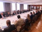 Mondino attended a meeting organized by the Grain Exchange