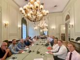 Reunión sobre proyectos de infraestructura con Paraguay