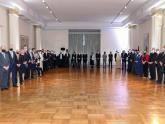Canciller Cafiero con diplomáticos acreditados en la Argentina
