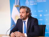 Cafiero realizó su primer discurso -de manera virtual- en las sesiones plenarias de la Asamblea General de la OEA.