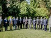 Canciller con embajadores de países árabes